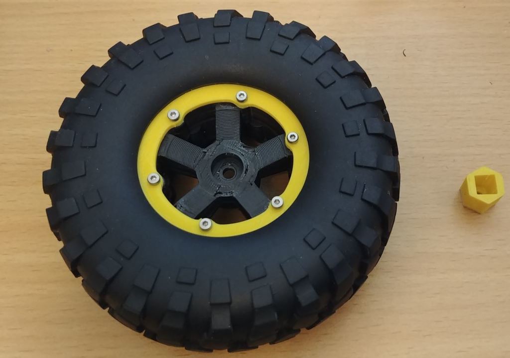 Adapter for 1.9 inch wheels from KentDixson