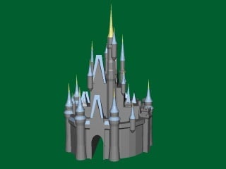 Cinderella's Castle from Disney World