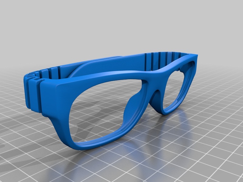 lunettes glasses occhialli 3D pheonix.stl