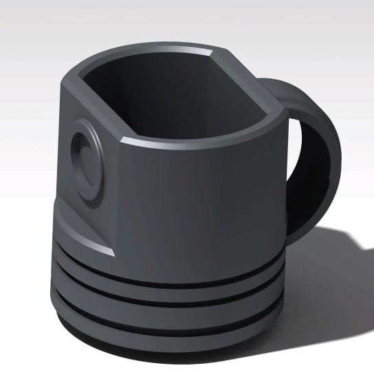 Piston mug