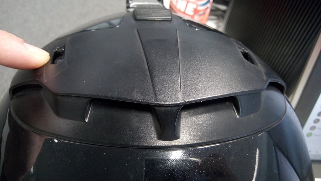 Nolan N44 Motorcycle Helmet Air Vent sliders