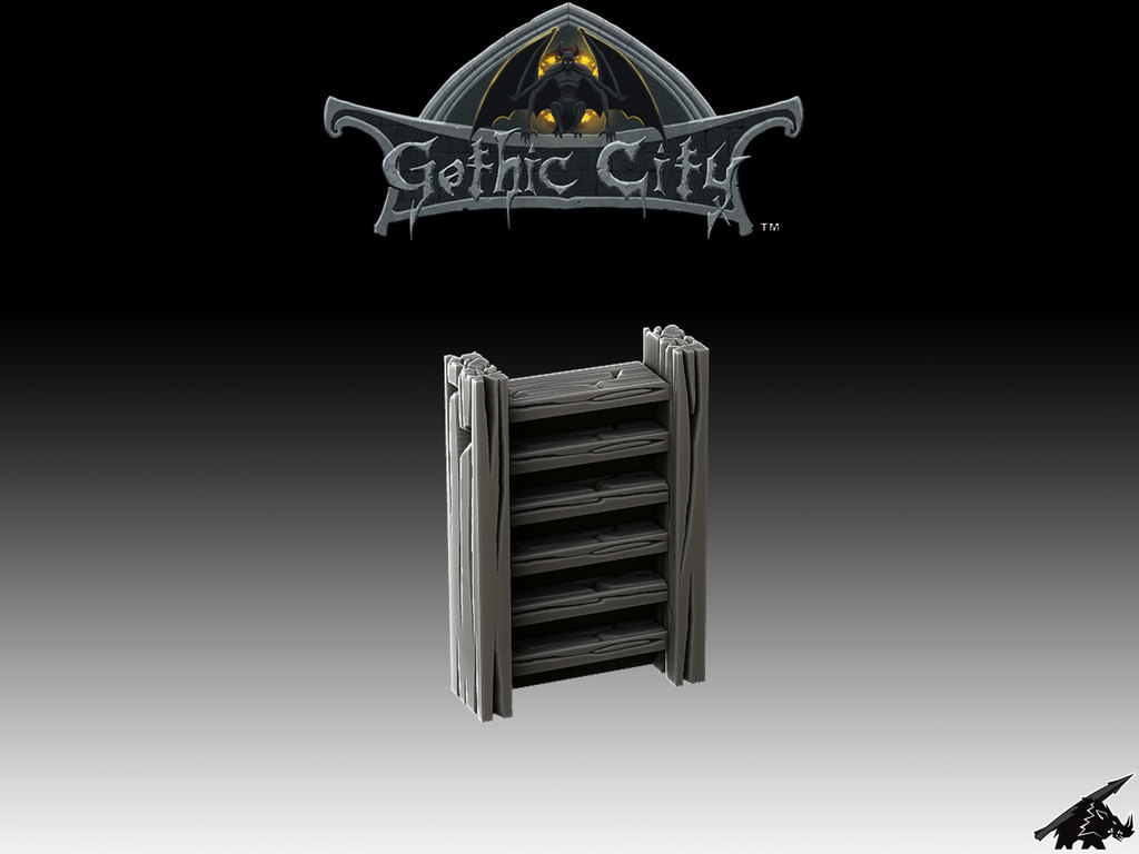 Tilescape GOTHIC CITY Ladder- Our New KICKSTARTER is Now LIVE!!!!