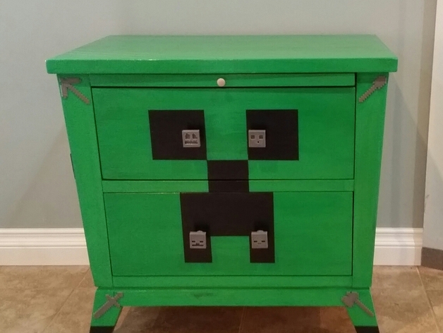 Minecraft drawer knobs