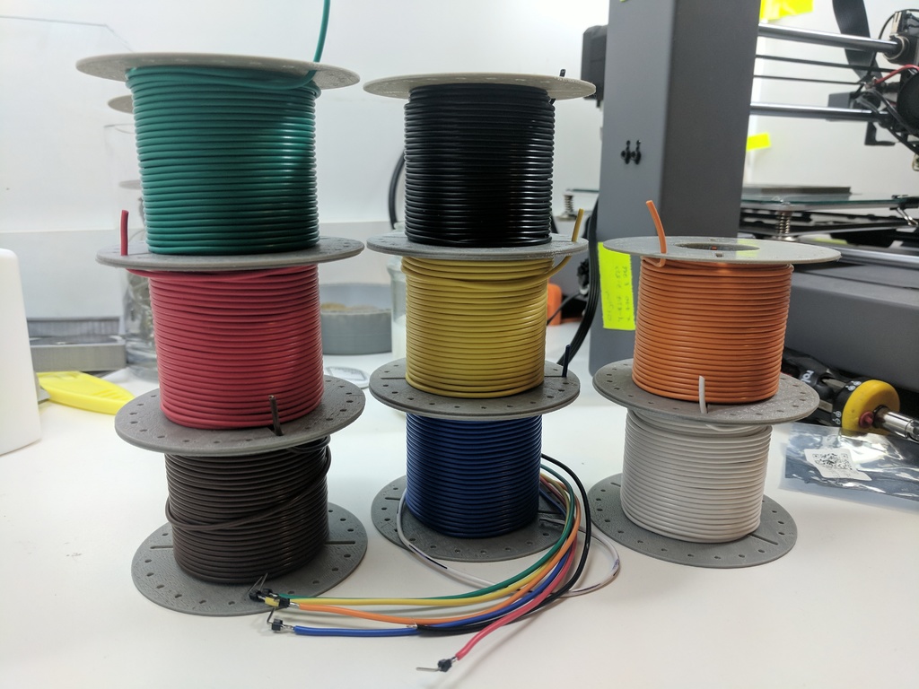 Stacking Wire Spools