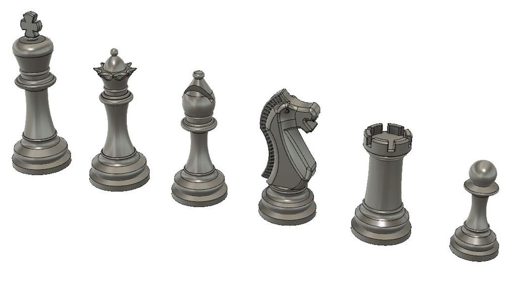 Simple/Classic Chess Set