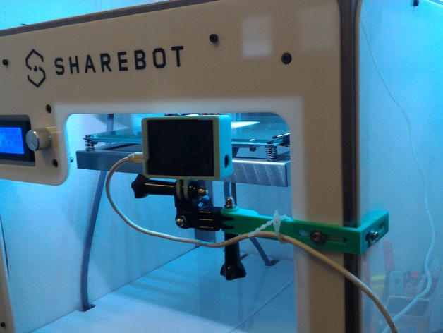 Sharebot NG GoPro mount