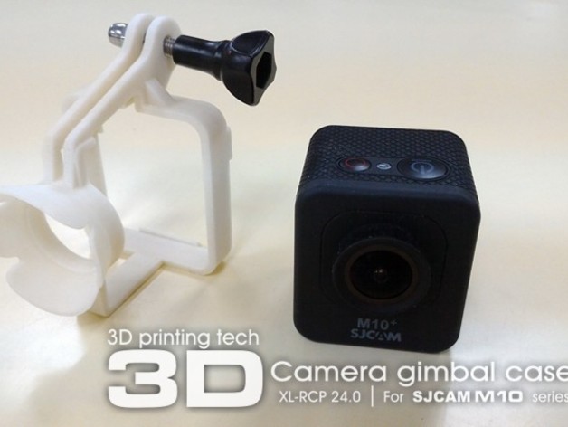 XL-RCP 24.0: Camera gimbal casing for SJCAM M10 series