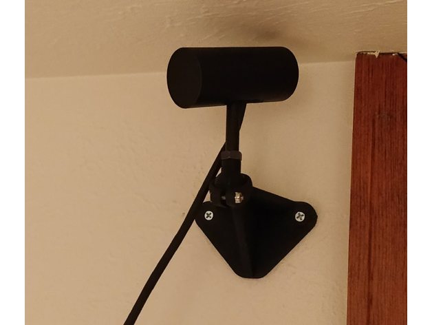Wall-Mounted Ball-and-Socket Camera Mount