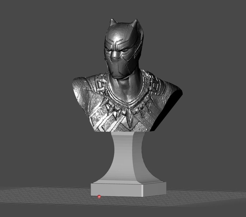 BLACK PANTHER BUST