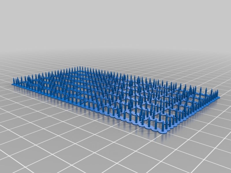 Bed of Nails (Test for even light distribution LCD / DLP / SLA Printers)