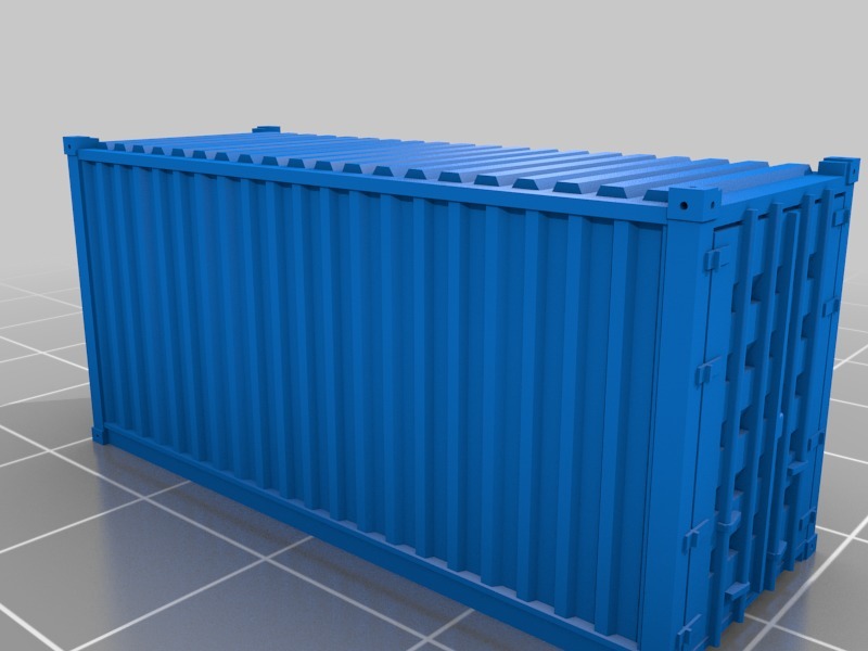 20' standard container in 1:160