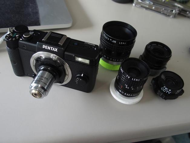 C & CS Lens to PENTAX Q mount adapter
