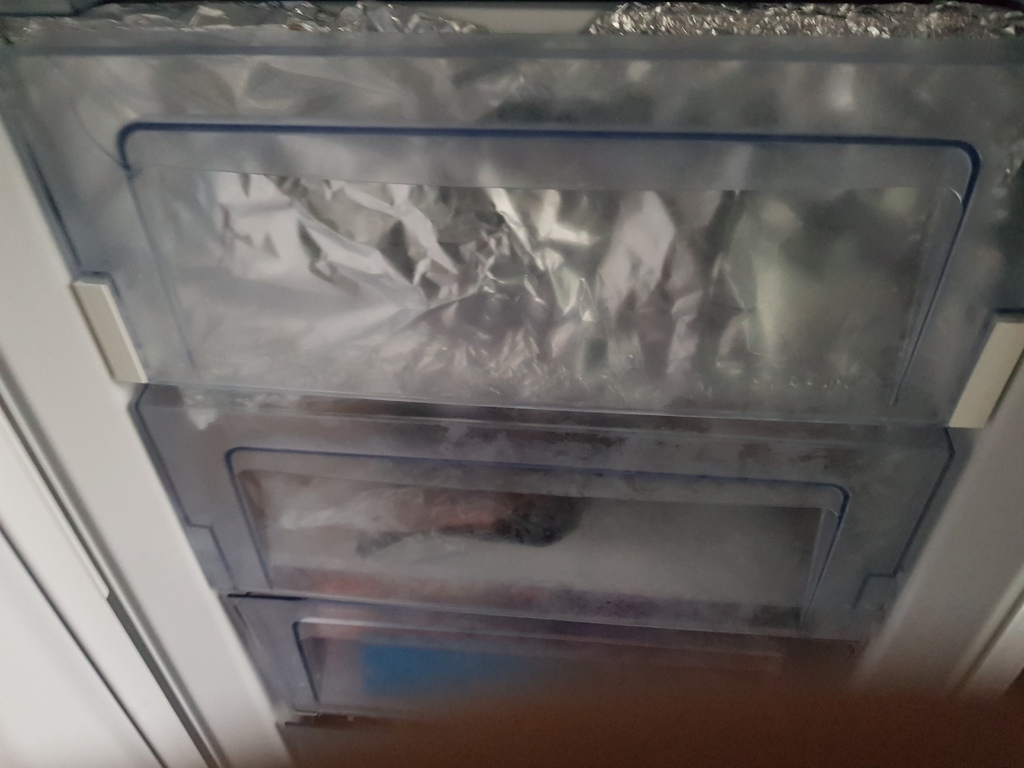 White Knight WK1544 Freezer door fix