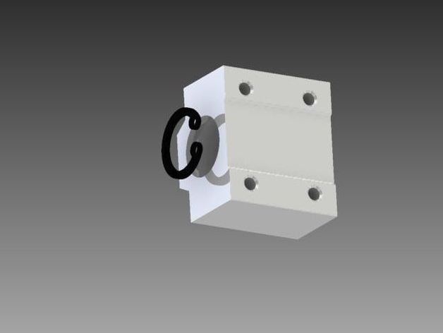 SCS8uu pillow block for linear bearing lm8uu