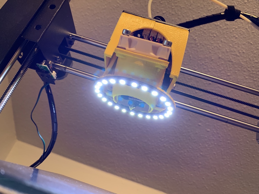 Anycubic i3 Mega Silent Parts Cooling with LED Ring