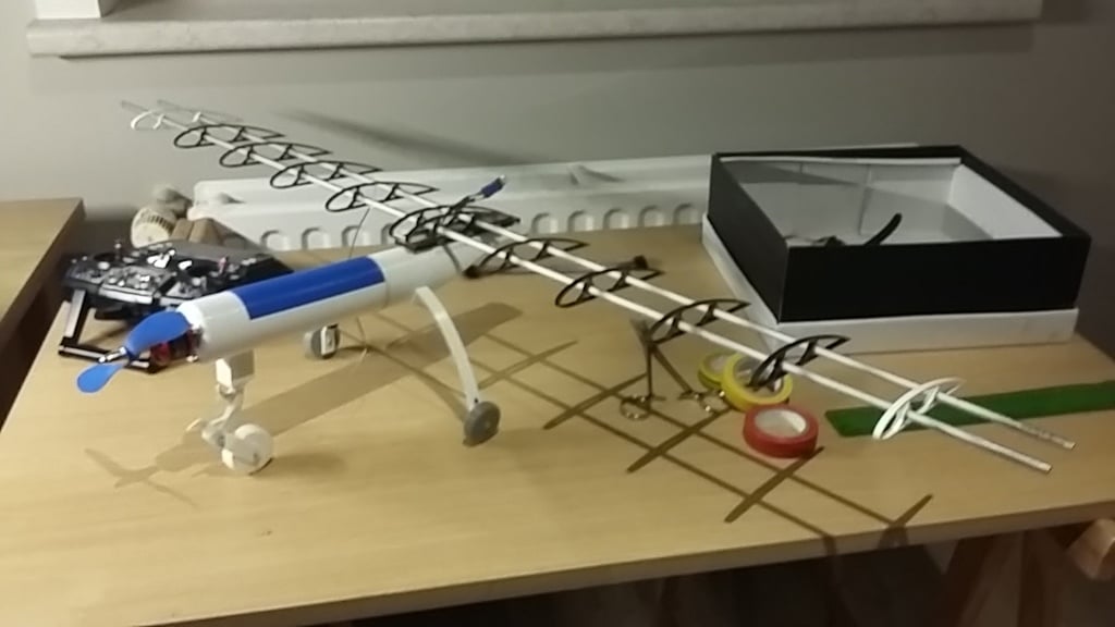 3D printed rc-airplane