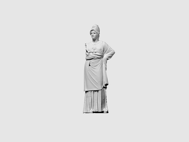 3D scan of Athena (Minerva of Arezzo)