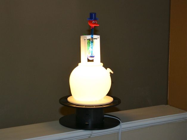 MakerBot Spool/Balloon/Drinking Bird Lamp