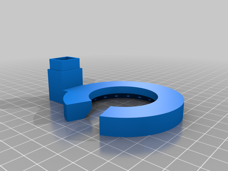 Circular cooling duct i3, Hessine M505, Anet A8 (MK8 based extruder)