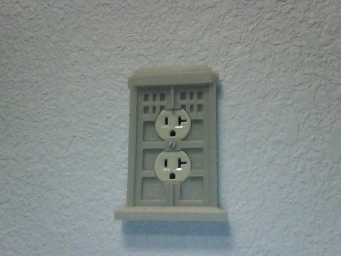 tardis outlet cover