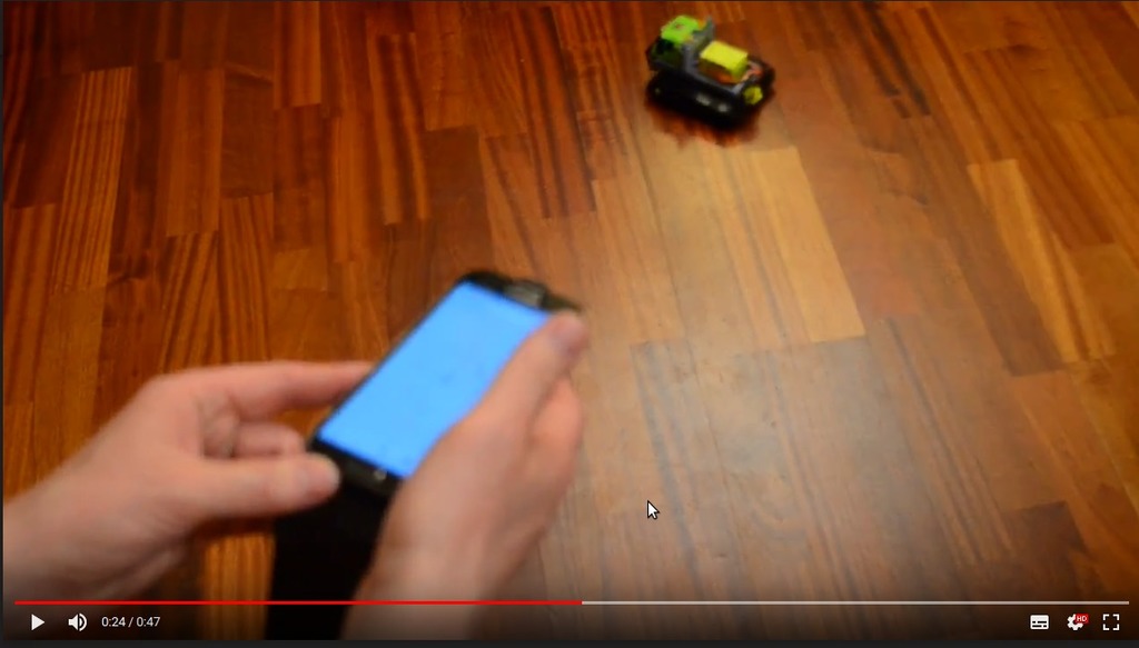 WiFi-controlled lego (browser on phone/tablet)