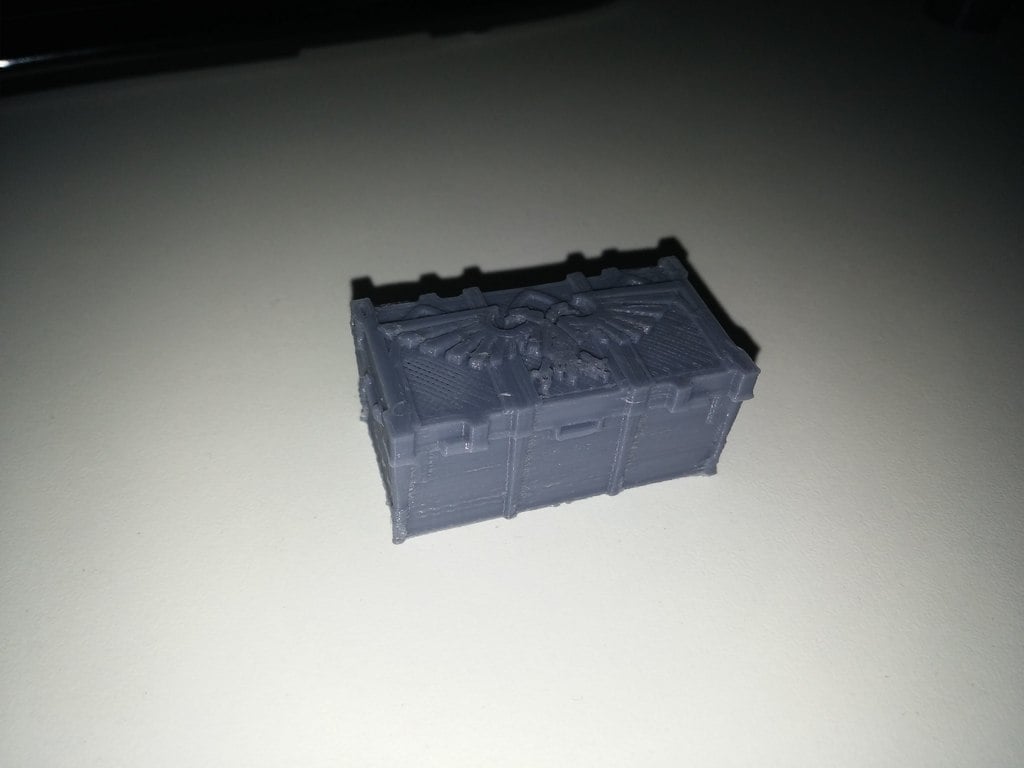 Wargame 40K ammo middle size crate - 28mm