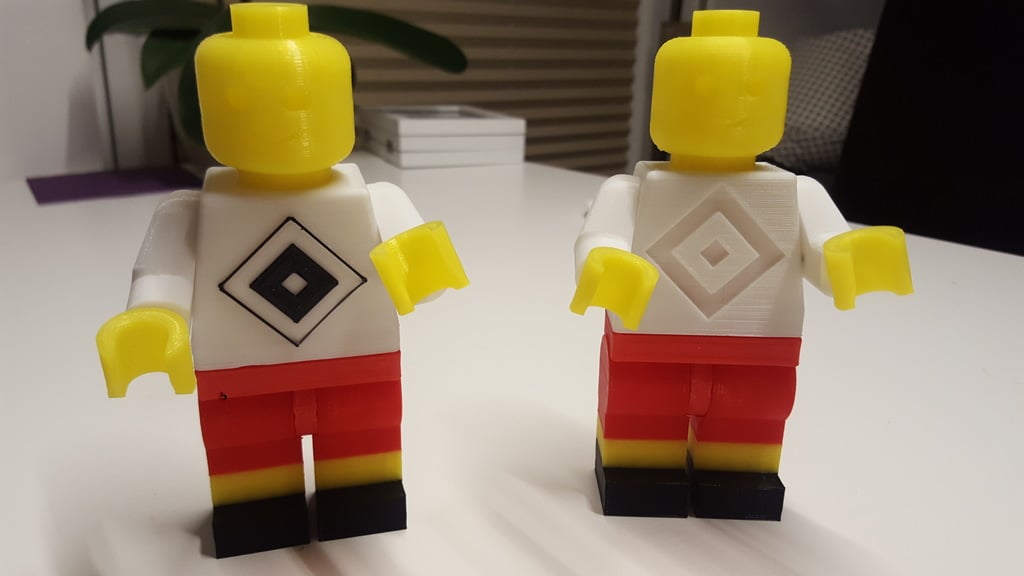 Giant Lego HSV Man Hamburg Bundesliga