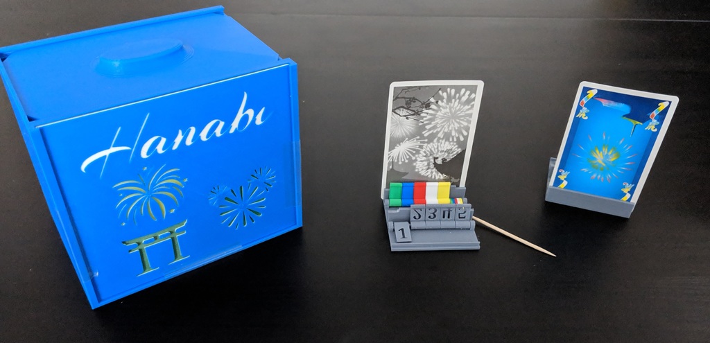Hanabi Card Holders and Clue Markers