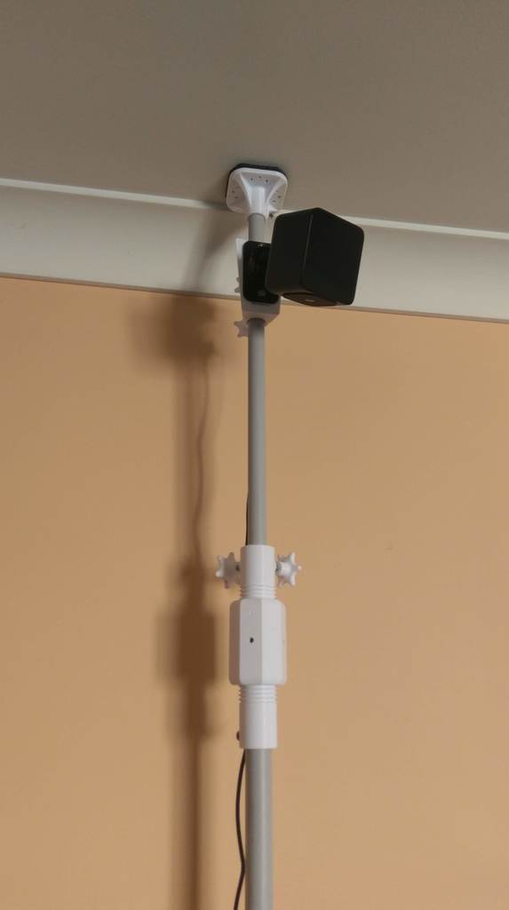 Acrow prop Vive lighthouse mounting system