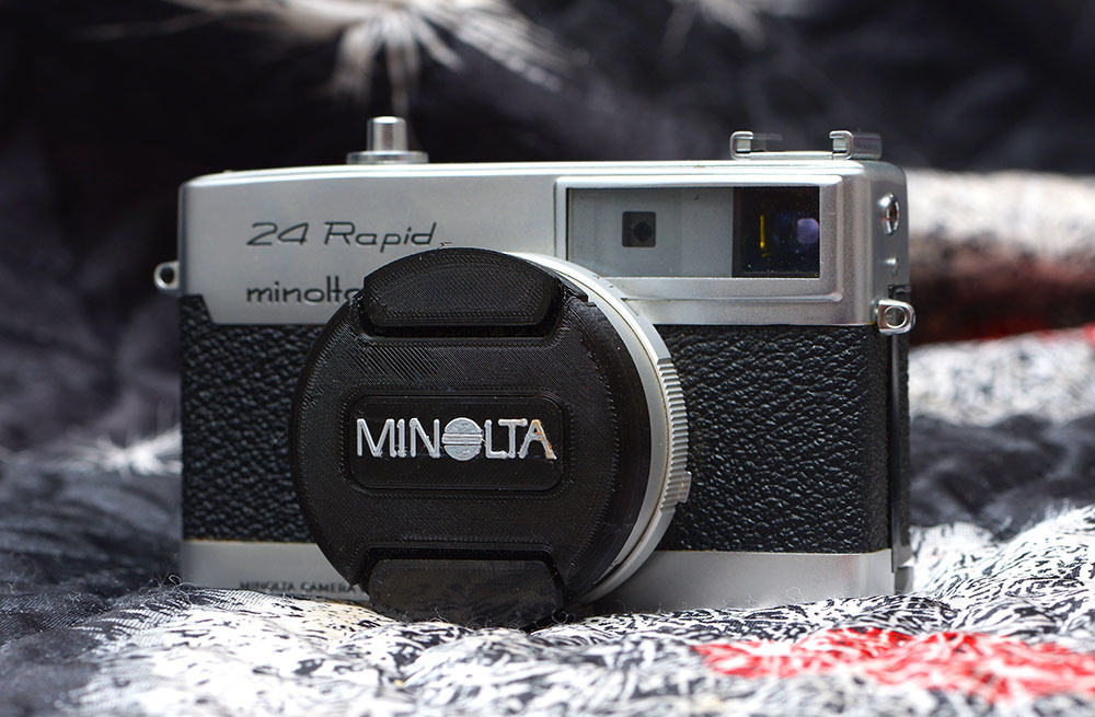 54mm Camera Lens Cap NIKON / CANON / MINOLTA / ANY TEXT