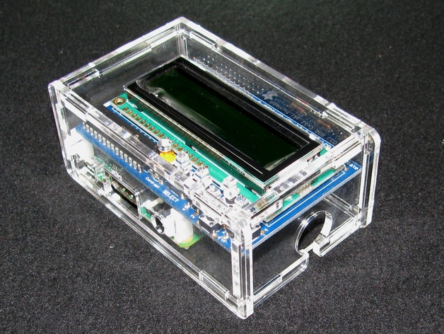 Raspberry Pi A+/B+ Adafruit LCD Case