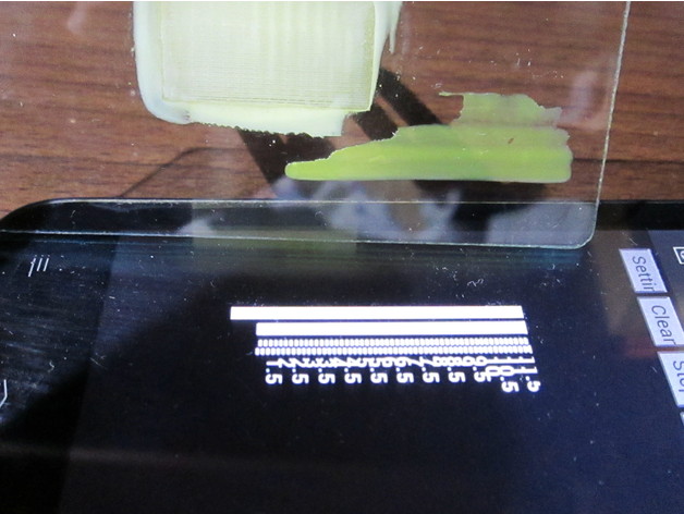 Test exposure time for resin 3D Printer.