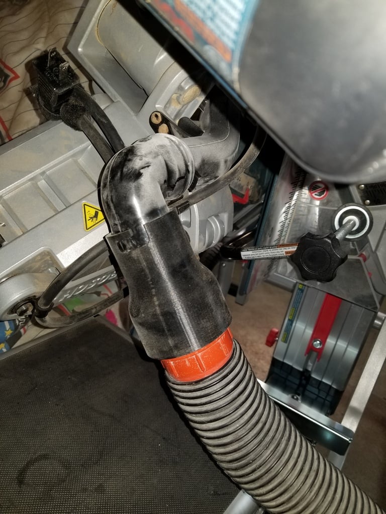 Bosch Slider Saw Vacuum Adapter