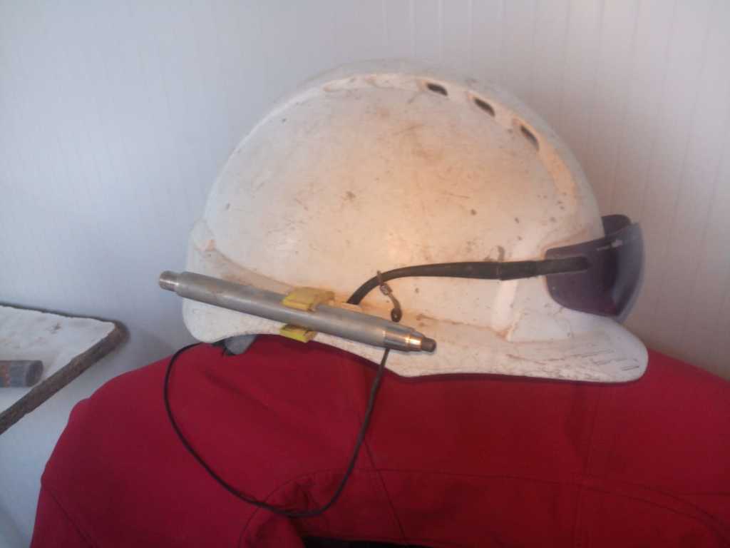 pencil holder for contruction helmet