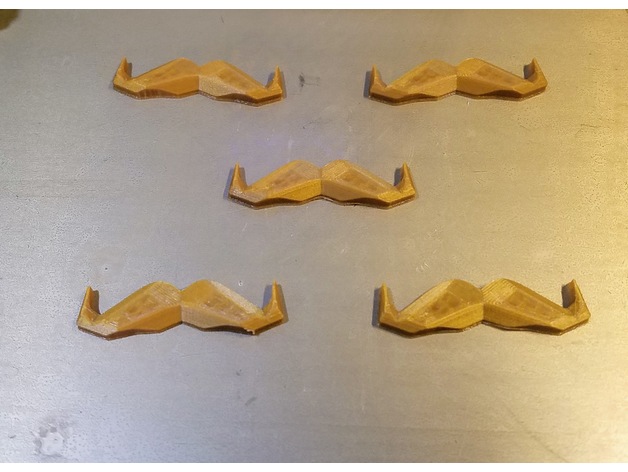 Low Poly Mustache
