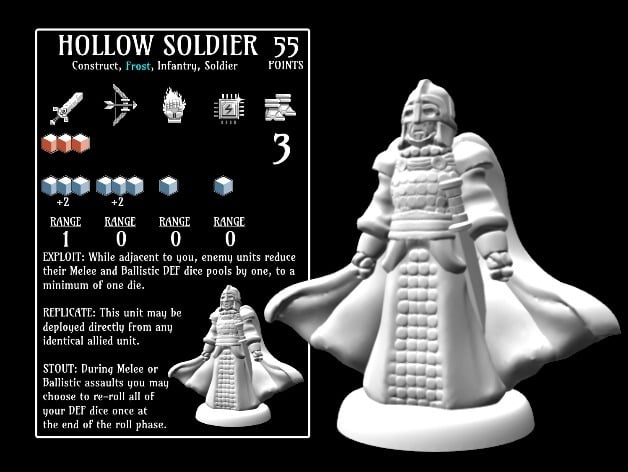 Image of Hollow Soldier (18mm scale)