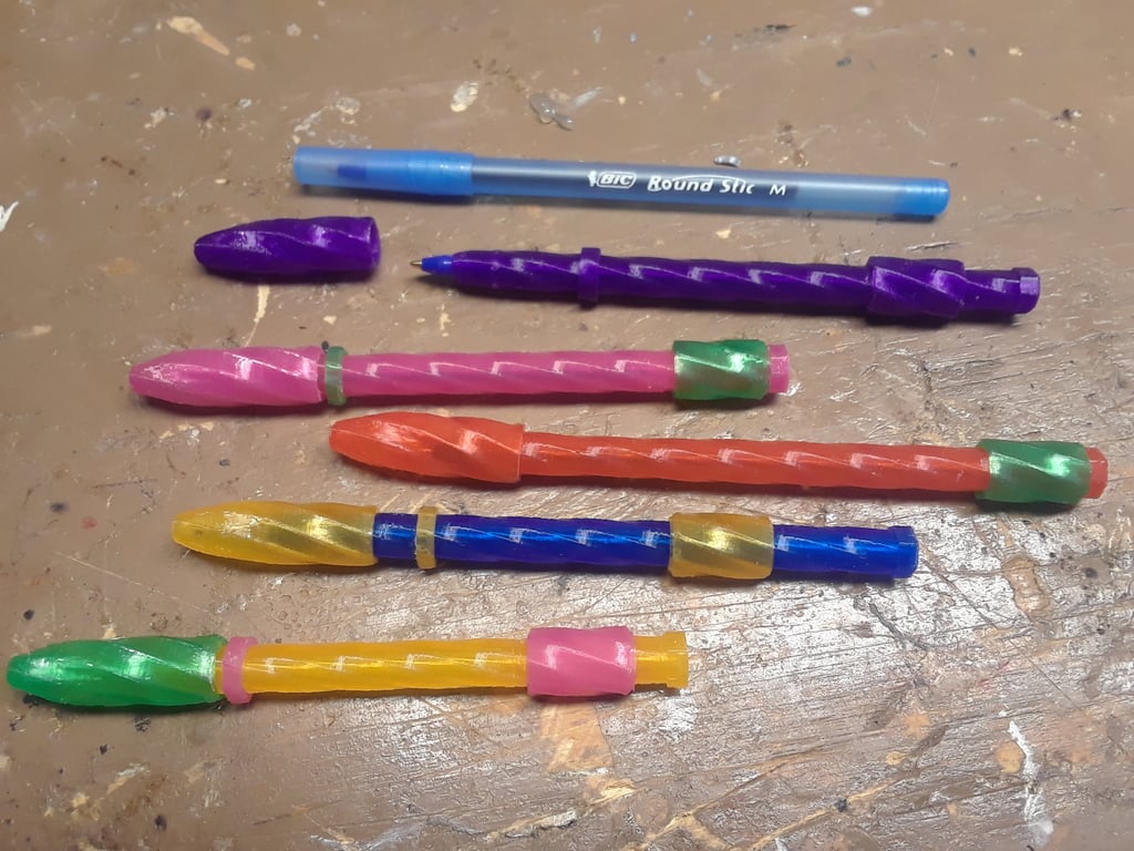 Remixed Fidget Twister pen
