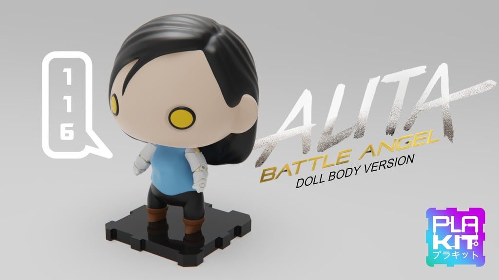 Alita Battle Angel (Doll body)