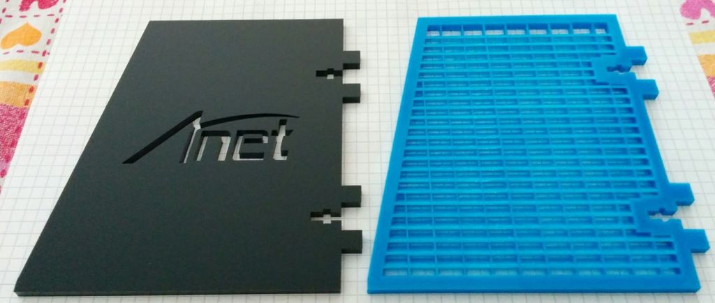 Anet A6 electronic card cover - ventilated