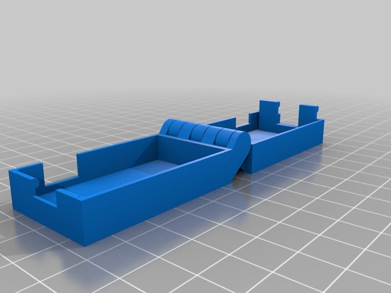 Hinged Box for Arduino Nano with Press Button