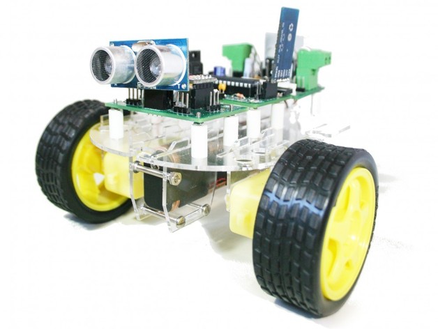 Versalino Rove 2 Wheel Drive Laser Cut Rover Platform 1.0.8