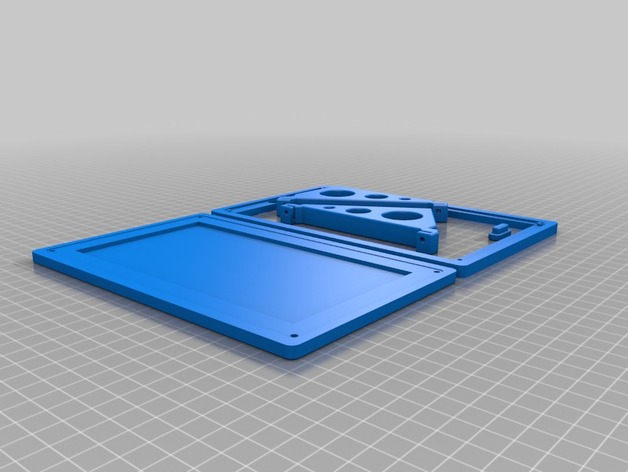 Fastbot 7 inch LCD Mount and Cover by ProCoPrint3D.com