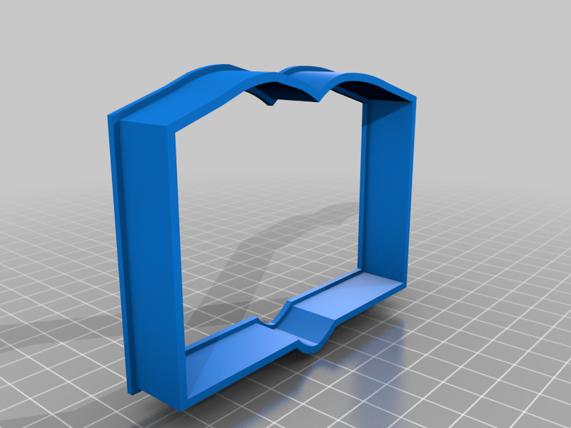 Open Book Cookie Cutter