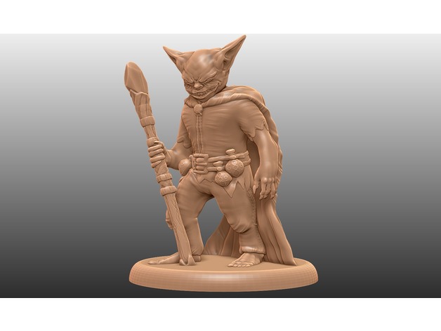 Image of Goblin Caster - Tabletop Miniature