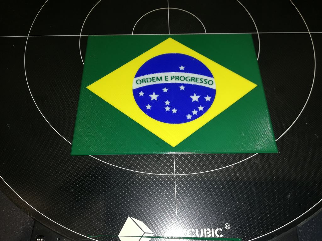 Brazil Flag Multi Material