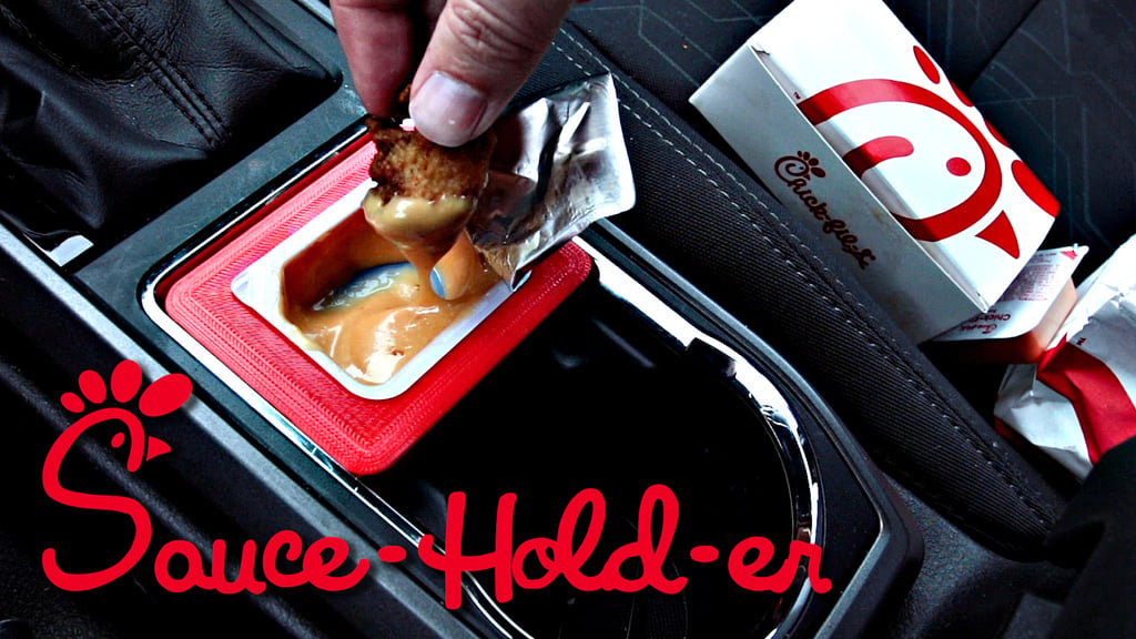 Chick-Fil-A Sauce Holder - Toyota Tacoma