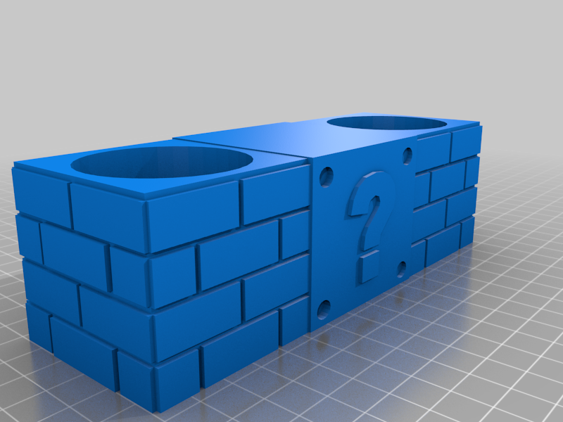 Super Mario brick reptile water/food bowl