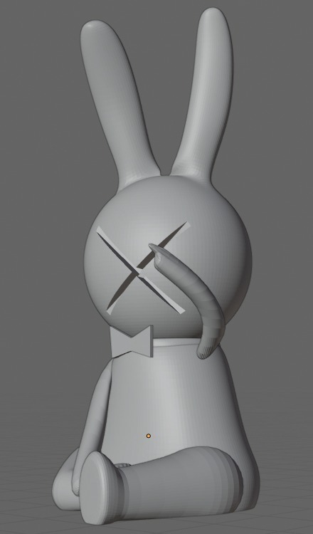 Solanin X-bunnies Playboy Parody keychain