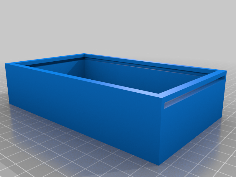 Sliding Lid Pencil Box