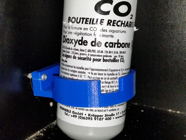 CO2 bottle holder (bottomless)